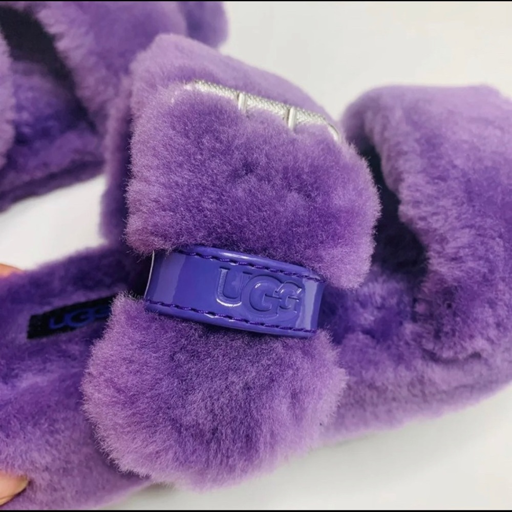 UGG FUZZ YEAH SLIDE SLIPPERS - Picture 4 of 6